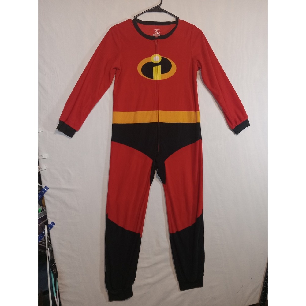 The Incredibles 2 Pajama Bodysuit Cosplay Costume Kids Sz 10-12